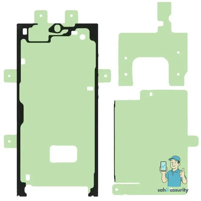 Adhesive Gasket Sticker Front for Samsung Galaxy S23 Ultra